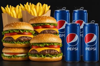 Meniu Aladin Burger Pui