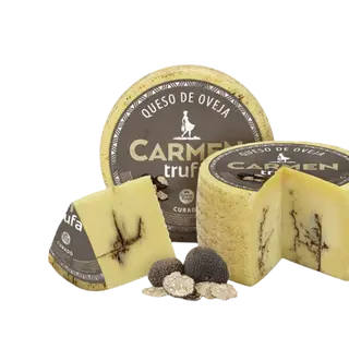 Manchego Trufado Cuña 300gr.