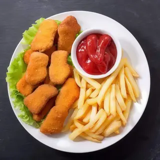 Menú Nuggets (8 Uds.)