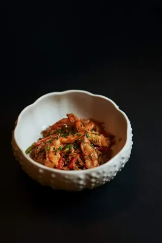 Yakimeshi de gambas