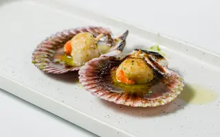Vieiras A La Plancha