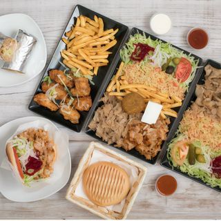 Plato Con Arroz Y Ternera