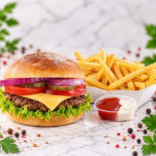 Meniu Chicken Cheeseburger