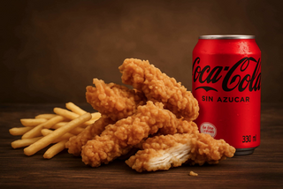 Menu 7 tiras de pechuga