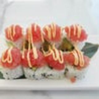 Ura roll spicy maguro 8 pezzi