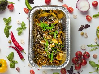 Соба  с овощами