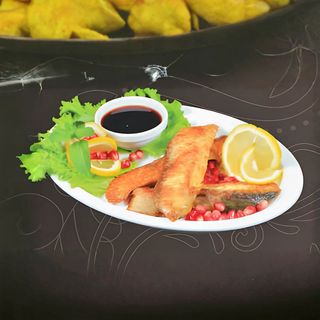 Осетрина жареная по-домашнему (250 гр.)