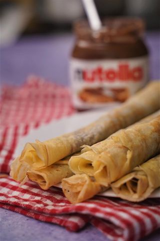 Palačinka sa Nutellom i orasima