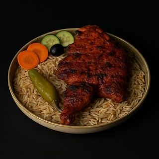 12. BBQ курица с рисом острый half