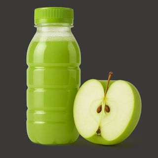 Зелена ябълка