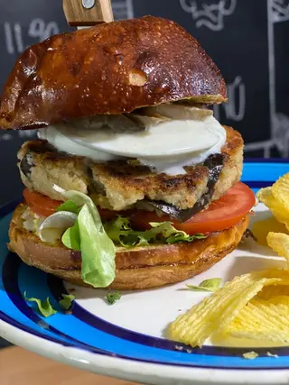 Hamburguesa Clippers (Veggie)
