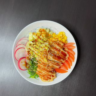 poke de pollo