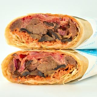 Шаурма з беконом M свинина