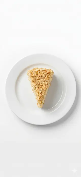 Napoleon torta komad