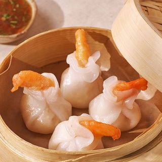 Дим-самы с крабом и креветкой