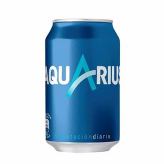 Aquarius Limón lata 330ml.