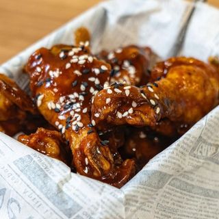 Alitas de pollo picantes