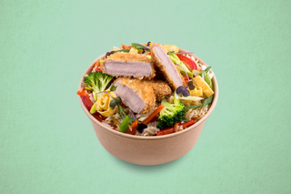 Pui crispy / orez basmati