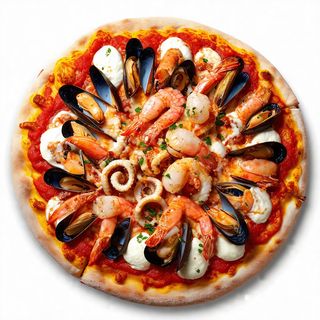 Pizza Frutta Di Mare (30 Cm.)