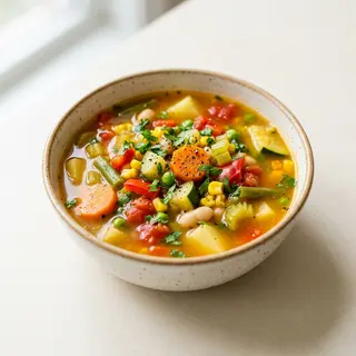 Vegetable Noodle Soup