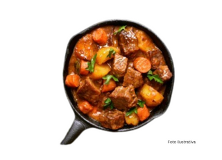 ternera con verduras