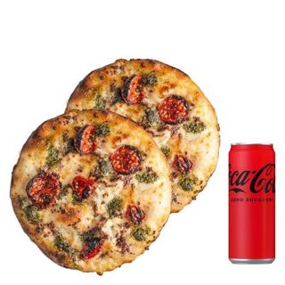 2 Bufala datterini e pesto + Bibita