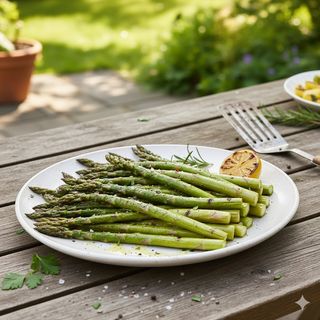 Аспержи на плоча