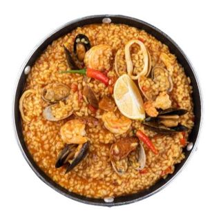 Arroz Rape con Almejas