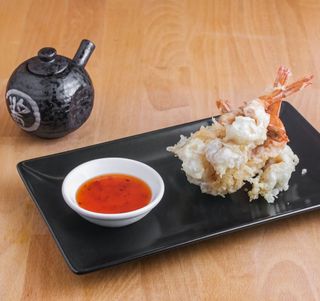 Tempura de gambas (5 uds.)