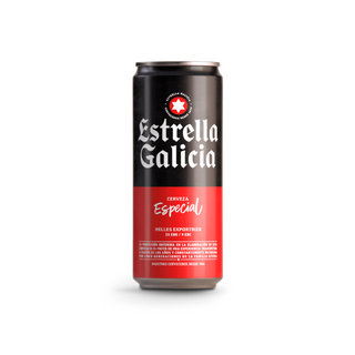 Cerveza Estrella Galicia Lata