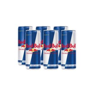 6 Lattine di RedBull da 25 cl