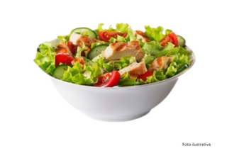 ensalada de pollo crujiente