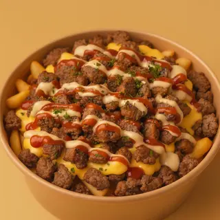 Veg Hambúrguer  LOADED FRIES