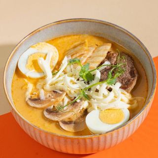 Рамен с сыром