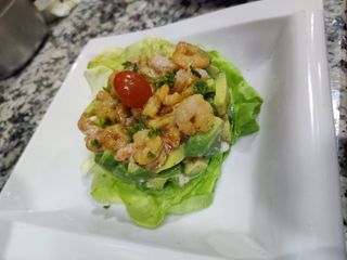 Salade Avocat Crevette