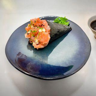 Temaki de Salmão com Philadelphia