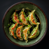 Veggie crispy gyoza - хрупкава зеленчукова гьоза с японска майонеза