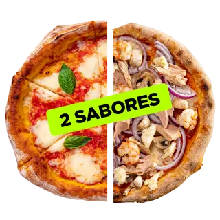 Pizza 2 sabores
