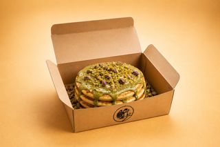 Pancake crema di pistacchi e granella 2pz