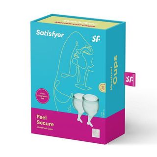 Satisfyer Feel Secure Kit Copa Menstrual Verde 15+20Ml