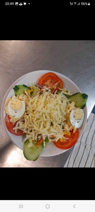 Ensalada Queso / Salad whit Cheese