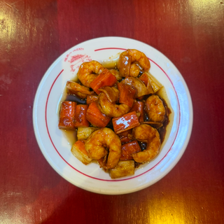 Gambas Con Carne De Cangrejo