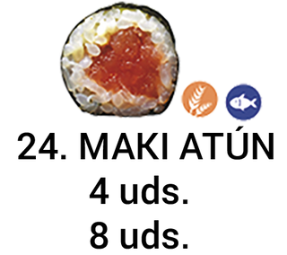 20. Maki De Atún (8 Uds.)