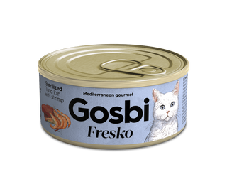 Gosbi Fresko Cat Tunjevina i skampi 70g