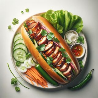 Viet's 17 Bánh Mì Gà Nướng duża