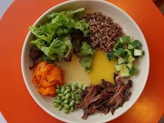 Боул  з яловичиною і гречкою (280g)