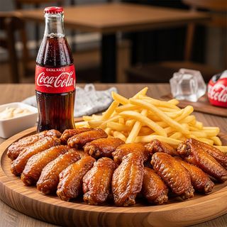 Menù 22 alette di pollo