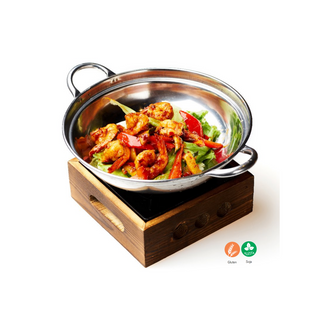 086.Sartén De Gambas Y Verduras