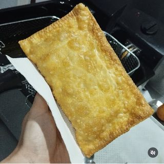 Pastel de Palmito e Queijo Catupiry