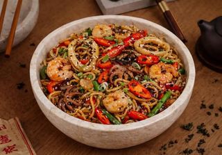 Owoce morza w sosie Teriyaki